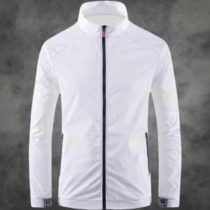 [다잇템]남성 아이스 집업 폴라넥 운동 롱슬리브 재킷 (35401753