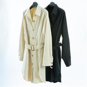 [강물처럼]빅사이즈사랑해요 G380L201 포켓바바리미디원피스 CM