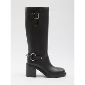 구찌 미드힐 부츠 834766AAE2C1000 BLACK