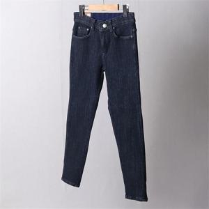 [강물처럼]빅사이즈사랑해요 H003L112 다크블루기모스키니진 RIN