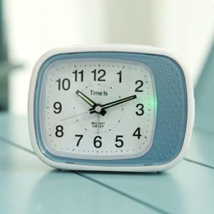 멜로디알람시계 오토라이트 멜로디 알람탁상시계 LED불빛 저소음 워치