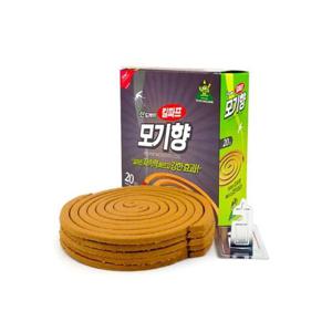 모기퇴치 산도깨비 킬파프 모기향 20개입 모기 퇴치 캠핑 낚시