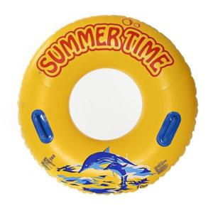 손잡이튜브 원형 손잡이 튜브 노랑 고급형 성인용튜브 100cm