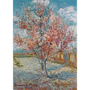 명소 1000피스 목재 직소퍼즐 꽃 이 핀 복숭아 나무