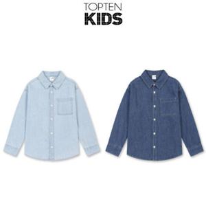 [탑텐키즈]공용) 데님 셔츠 (MKG1WC3012)
