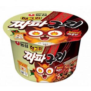 야식 농심 앵그리 짜파구리 (set) 108gx12컵
