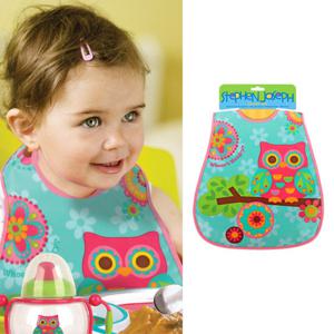 [스테판조셉] 방수 턱받이 - 부엉이A