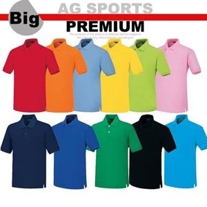 폴로티 빅사이즈 옆트임 반팔긴팔 카라티 MC890 A B