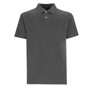 Polo Ralph Lauren 로고 자수 스트레이트 헴 폴로 셔츠 710795080 008 TP935965877