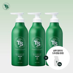 TS그린프로폴리스샴푸500g*3개+6g파우치*5개 램덤증정
