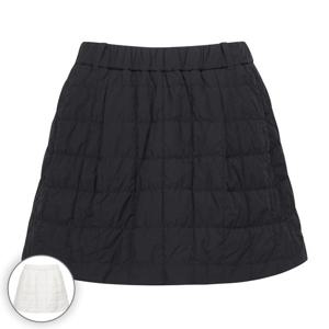 [파리게이츠] 여성 스퀘어 퀼팅 밴드 큐롯 패딩 스커트 521E4PC401