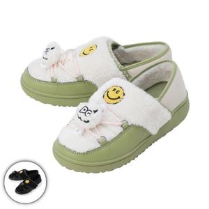 [파리게이츠] 여성 스마일 스트링 슈레이스 웜 스니커즈 521E4SE003