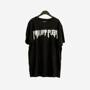 필립플레인 남성 반팔 티셔츠 블랙 MTK2683 PJY002N 0270 (C-21)