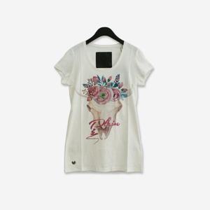 필립플레인 여성 반팔 티셔츠 화이트 WTL0023 PJO002N 01 (G-8)