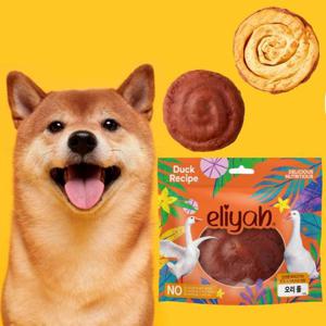 엘리야 오리롤 강아지 대형견 간식 개껌 대형견껌