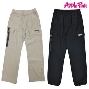 [애플핑크]밑단 조임 카고 팬츠 (APP0Q108GS)