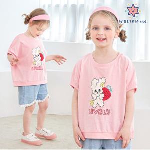 [월튼키즈] 러블리베리래빗티셔츠