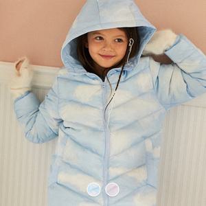 [지오다노주니어] 03073650 지모션 라이트 다운 후드 자켓