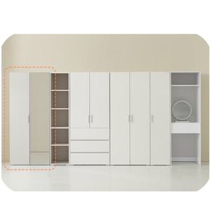 데코파인 루체 800 전신거울 장롱 장농 학생 주니어 1인