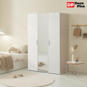 데코파인 루체 1200 H세트 4자 장롱 이불장 전신거울 아이 장농