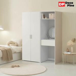 데코파인 루체 1400 K세트 화장대 장롱 이불장 학생 아이 장농