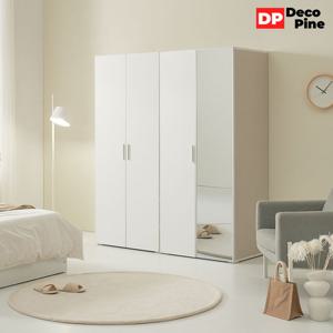 데코파인 루체 1600 O세트 장롱 이불장 전신거울 안방 작은방