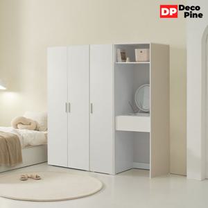 데코파인 루체 1800 T세트 화장대 장롱 안방 작은방 장농 6자