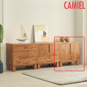 [까미엘]포레2 고무나무 700 문짝형 키높은 거실장(SU_BL0173)