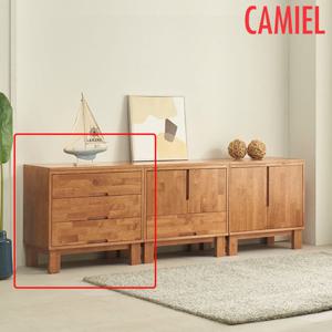 [까미엘]포레2 고무나무 700 서랍형 키높은 거실장(SU_BL0171)