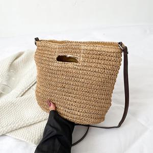 3컬러 캐주얼 여행 여름 라탄 크로스백 LKB566