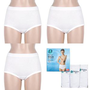 BYC 여성흰팬티 여름 땀냄새제거 향균소취 여자흰색팬티 3매입
