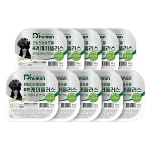 듀먼 케어플러스 화식 관절건강 닭&상어연골 10팩 / 강아지 사료 화식 습식