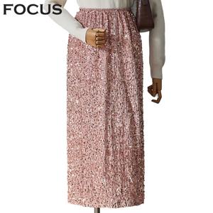 [포커스]스팽글 롱 스커트 (FW4K3SK3240)