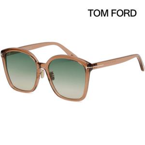 톰포드 선글라스 TF1054K 45P 투명 브라운 오버핏 뿔테 사각 아시안핏 명품