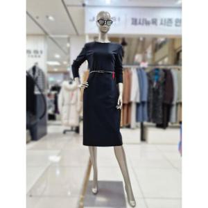 제시뉴욕 세이브존04 슬림핏 스판 벨티드 원피스 DE1OQ100000