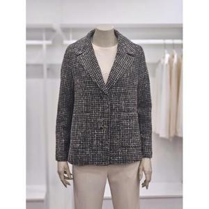 프렐린 세이브존02 루즈핏 잔체크 자켓 RJK251050