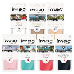 이마오 프랑스 차량용 방향제 카드형 걸이형 (이마오 마이애미 화이트)