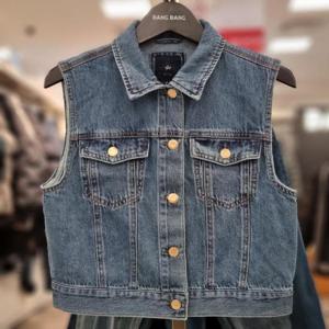 뱅뱅 HC21 봄 여성청조끼 NELD17