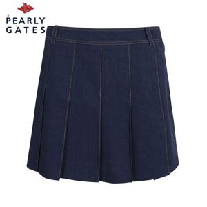 [파리게이츠] 여성 백 밴딩 플리츠 큐롯 스커트