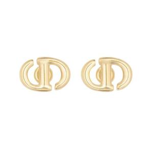 디올 CD Navy 스터드 귀걸이 E1594CDNMT_D300