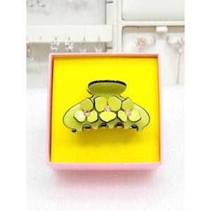 로뎀 세이브존05 프랑스 스와로브스키 6플라워 스몰 집게핀2 (연두)0 RDA23040112