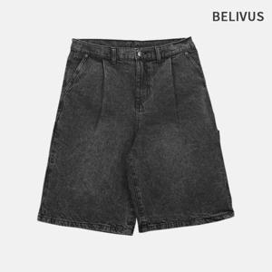 빌리버스 남자 빅사이즈 반바지 버뮤다 데님 팬츠 바지 BWS088