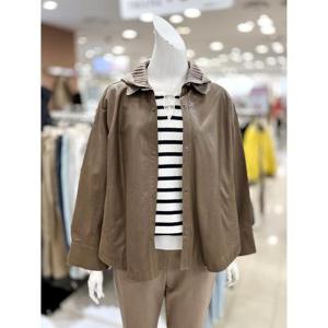 소고 세이브존01 니트 후드 양가죽 재킷 TI3GA01