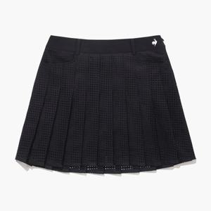 [르꼬끄골프] 여성 우븐 메쉬 스커트 (GQ122LSK36)