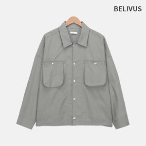 빌리버스 남자 카라 긴팔 바람막이 자켓 BNE053