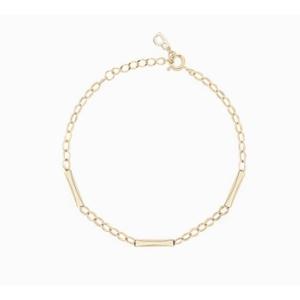 [로이드] 주문제작 볼륨 스틱 포인트 14K 팔찌 LWB25001G