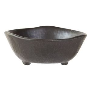 이천도자기 펄블랙 세발볼 12cm 도기볼 도자기볼 도자기접시 도자기그릇 반찬기 물김치볼 후식볼 후식그릇