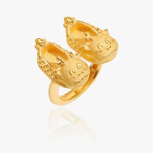 [한국표준금거래소] 24K 순금 용용이 꼬까신 돌반지 3.75g