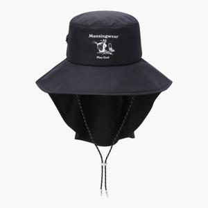 [먼싱웨어][37%OFF]여성 넥 커버 버킷햇 블랙(MQ222LCP62)