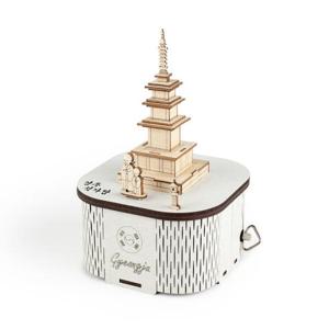 아트박스/영공방 회전 우드오르골 경주 석가탑